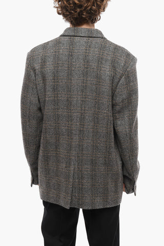 Half-lined FERGUS Herringbone Wool Blazer
