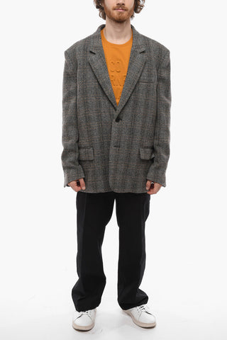 Half-lined FERGUS Herringbone Wool Blazer