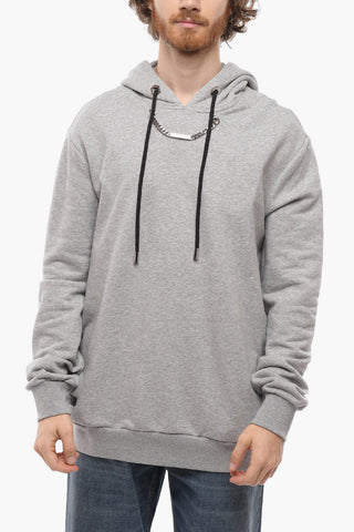 Hoodie Sweatshirt with Chain