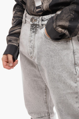 5 Pocket Regular Fit Stone Washed Denims 17cm