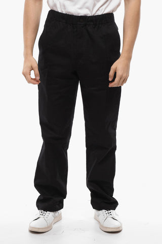 Chino-Hose aus Baumwolle mit elastischem Bund