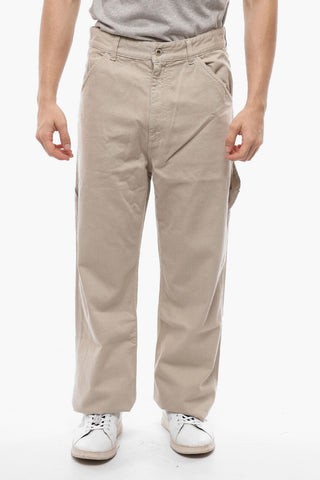 Pantaloni Cargo in Denim