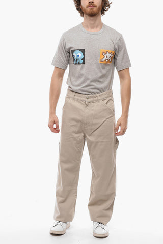 Pantaloni Cargo in Denim
