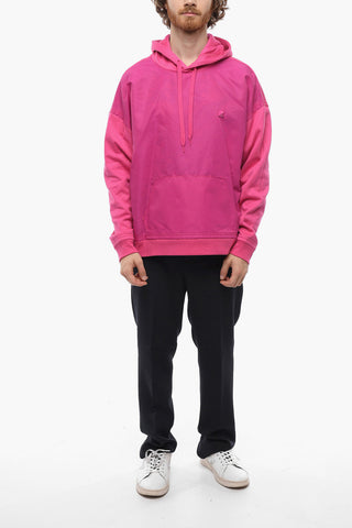 PINK PP Hoodie ICONIC STUD mit Nylon-Einsätzen