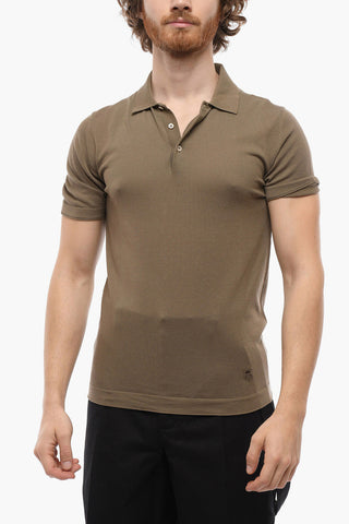 CIRCLE 3 Buttons Cotton Polo