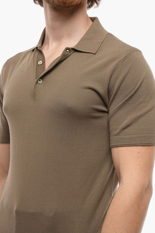 CIRCLE 3 Buttons Cotton Polo
