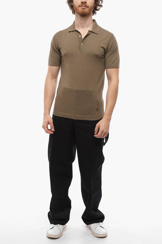 CIRCLE 3 Buttons Cotton Polo