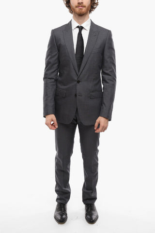 MARTINI Peak Lapel Silk Blend Suit