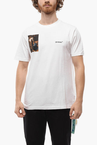 PERMANENT Crew Neck CARAVAGGIO LUTE Cotton T-Shirt