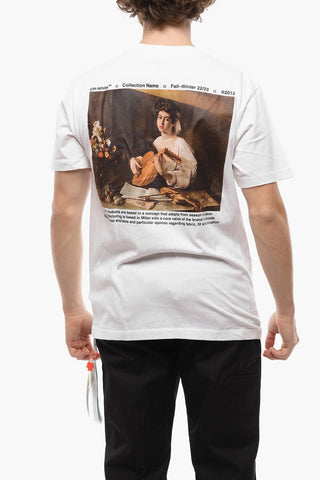 PERMANENT Crew Neck CARAVAGGIO LUTE Cotton T-Shirt