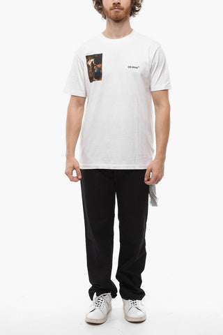PERMANENT Crew Neck CARAVAGGIO LUTE Cotton T-Shirt