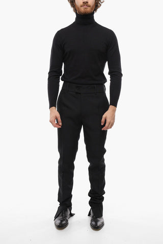 Pantaloni 4 Tasche Regular Fit con Passanti