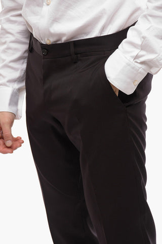 MARTINI 2 Button Wool Blend Suit with Peak Lapel