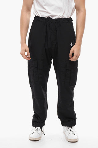 Pantaloni Cargo CROSS in Nylon con Coulisse alla Caviglia