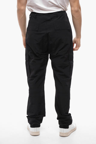 Pantaloni Cargo CROSS in Nylon con Coulisse alla Caviglia