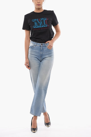 ECCELSO Boyfriend Denims with Light Wash 19cm