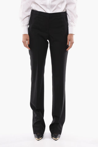 Regular Fit 3 Pocket Pants with Concealed Closure
