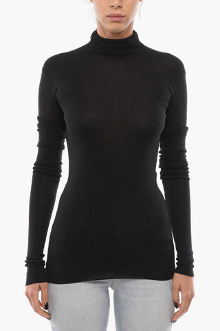 Dolcevita In Misto Cashmere A Collo Alto