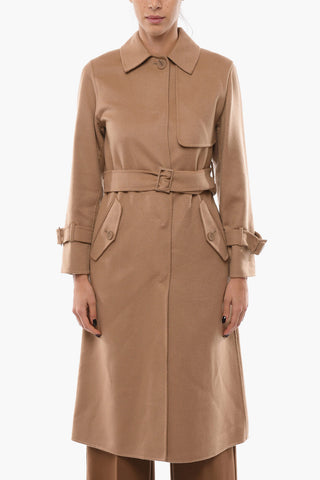 STUDIO Cappotto in Misto Lana FATA Modello Trench