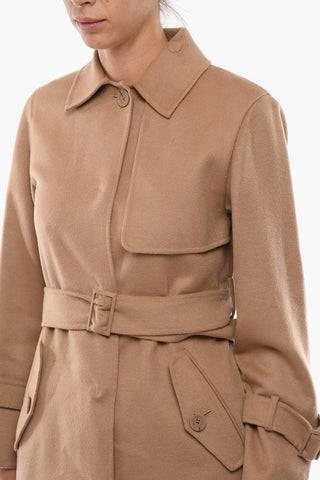 STUDIO Cappotto in Misto Lana FATA Modello Trench