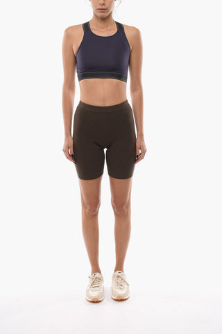 Sports TRY Crop Top with Contrast Trim