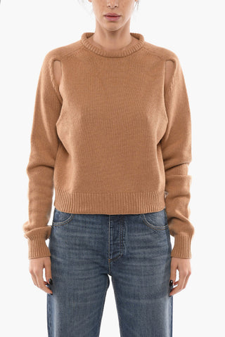 Maglia in Cashmere con Dettagli Cut Out