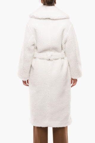 Belted Faux Shearling Robe