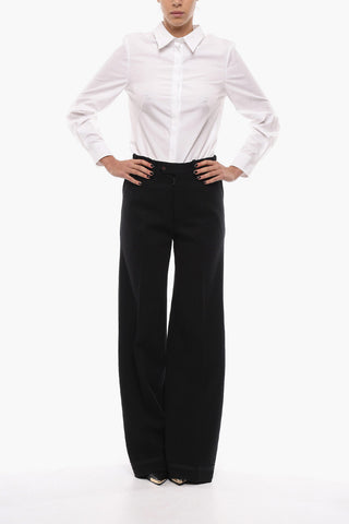 UNISEX MM4 High-waisted Pleat-front Trousers