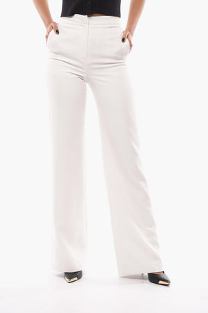 High-Waist Palazzo Trousers