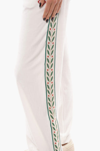 Pantaloni LAUREL In Ciniglia Con Coulisse