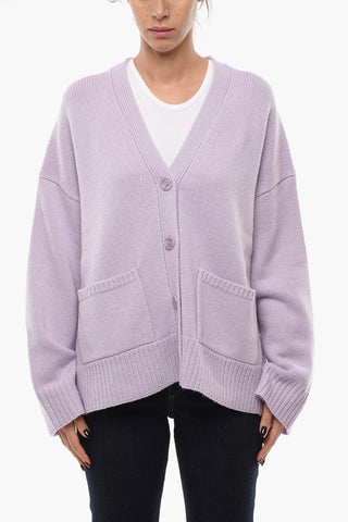 V-Neck Wool Blend KEIK Cardigan