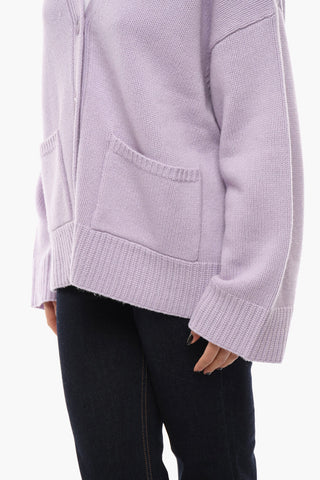V-Neck Wool Blend KEIK Cardigan