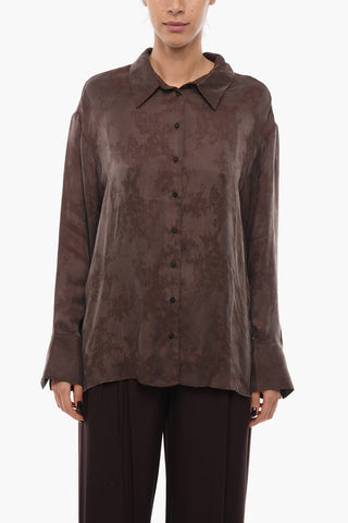 Camicia JENKA Asimmetrica Motivo Jacquard 