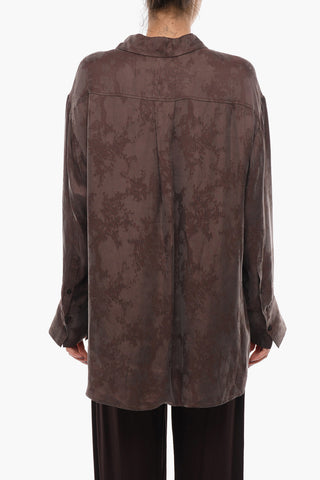 Camicia JENKA Asimmetrica Motivo Jacquard 