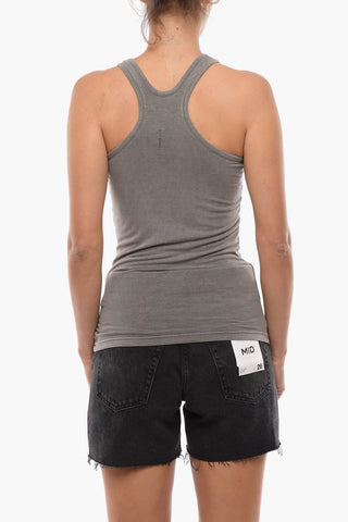 VANESSA HONG Solid Color MOUSE Tank Top with Removable Karabiner