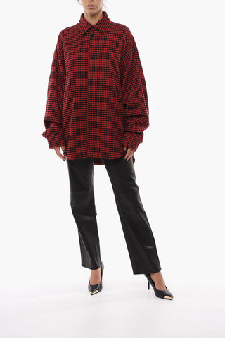 UNISEX Padded Reversible Shirt with Check Pattern