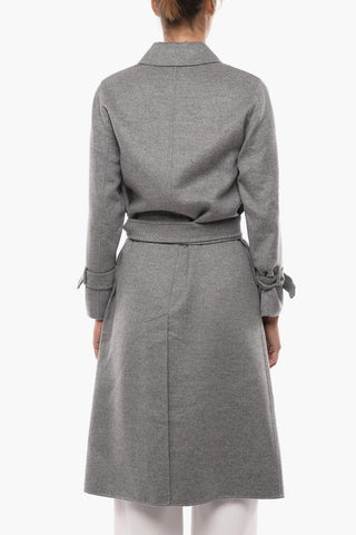 STUDIO Wool Blend FATA Coat with Trench Design
