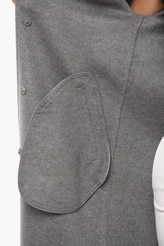 STUDIO Wool Blend FATA Coat with Trench Design