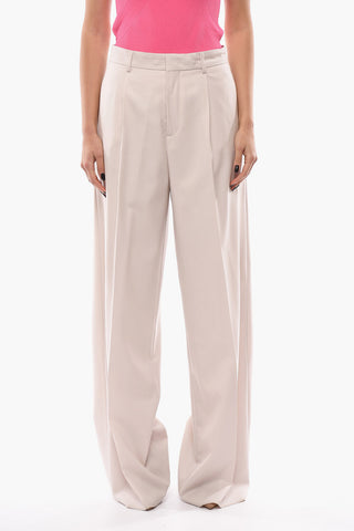 Pantaloni Wide Fit Con Pinces