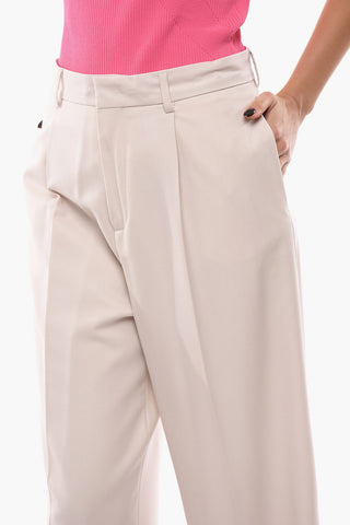 Pantaloni Wide Fit Con Pinces