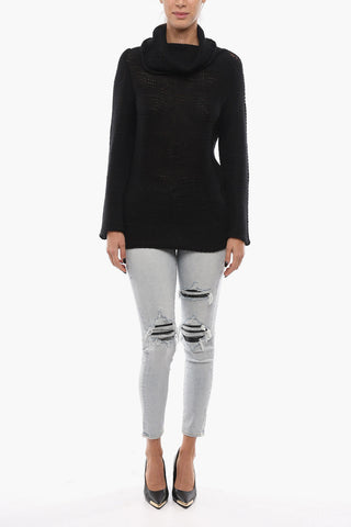 Boat-Neck Long Sleeved Jumper