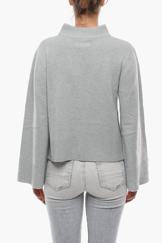 Yak Wool Oversized Sweater with Bell Sleeves