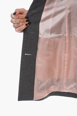 Boat Neck MARIE Single Breasted Blazer