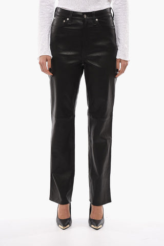 Pantaloni ALEX a 5 Tasche Tasche in Pelle