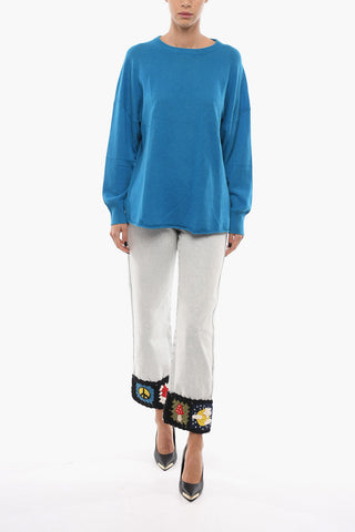 Pullover Girocollo in Cashmere