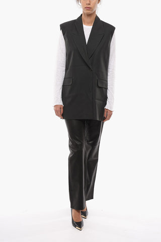 Gilet PHOEBE in Tinta Unita con Reverse a Lancia