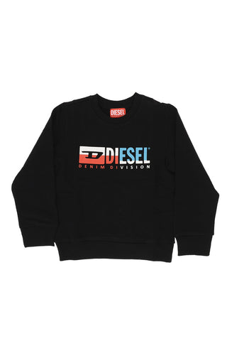 RED TAG Brushed Cotton SADON Crew-neck Sweatshirt with Printed Logo