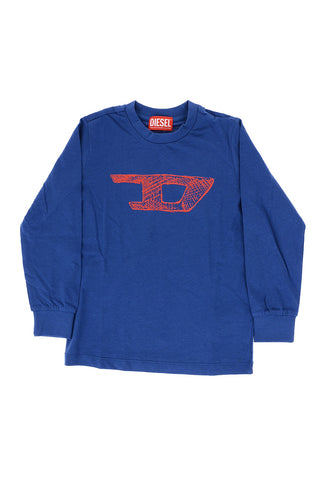 RED TAG Long Sleeve TDAD Crew-neck T-Shirt