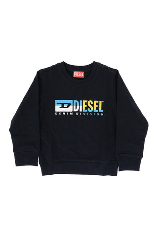 RED TAG Brushed Cotton SADON Crew-neck Sweatshirt with Printed Logo