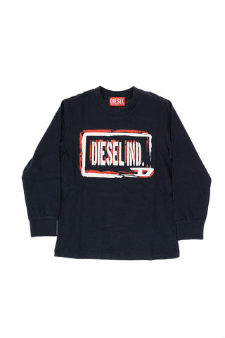 RED TAG Long Sleeve TOSTML Crew-neck T-Shirt